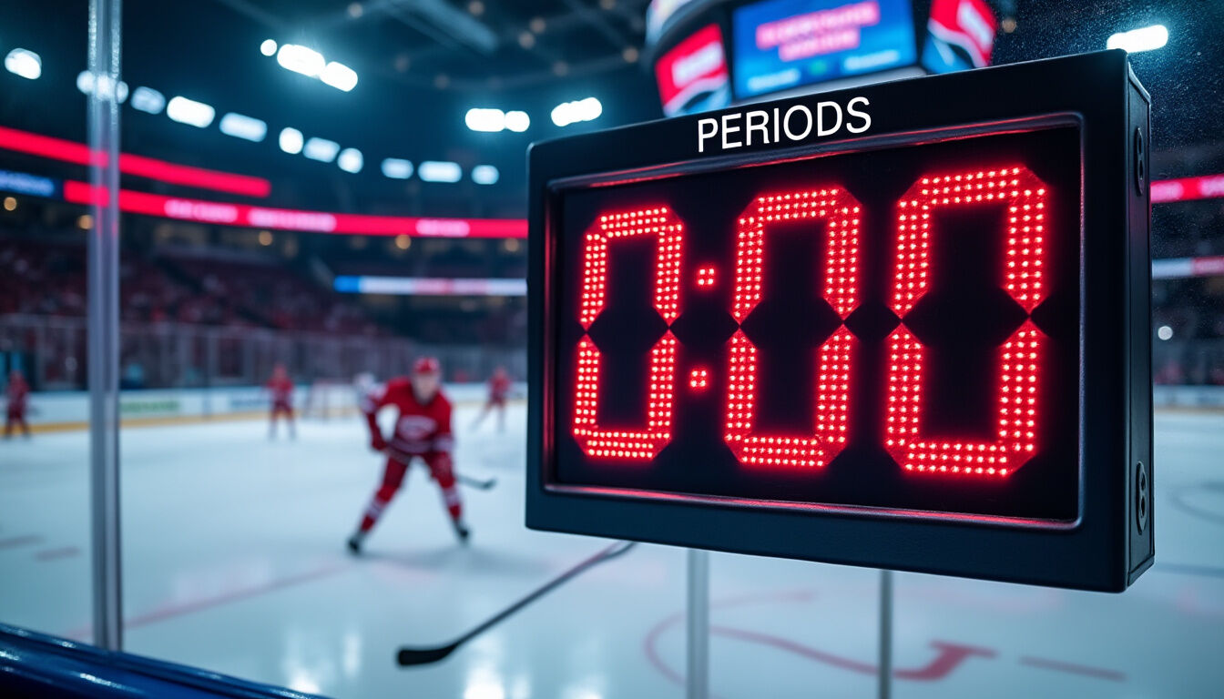 Découvrez la durée d'un match de hockey sur glace, le découpage des périodes et les éventuelles prolongations. Toutes les infos pour comprendre combien de temps dure réellement une rencontre de hockey.