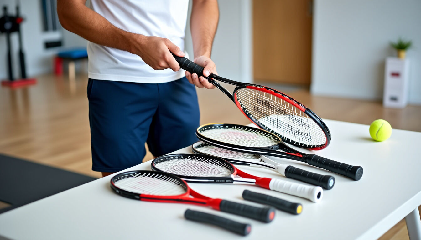 Découvrez nos conseils pour bien choisir votre raquette de tennis en fonction de votre niveau, votre style de jeu et vos besoins. Trouvez la raquette idéale pour améliorer vos performances sur le court.