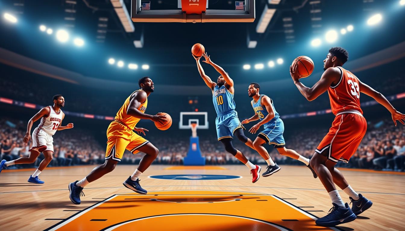 découvrez combien de joueurs forment une équipe de basket, leurs rôles sur le terrain, et les règles officielles pour constituer une équipe complète.