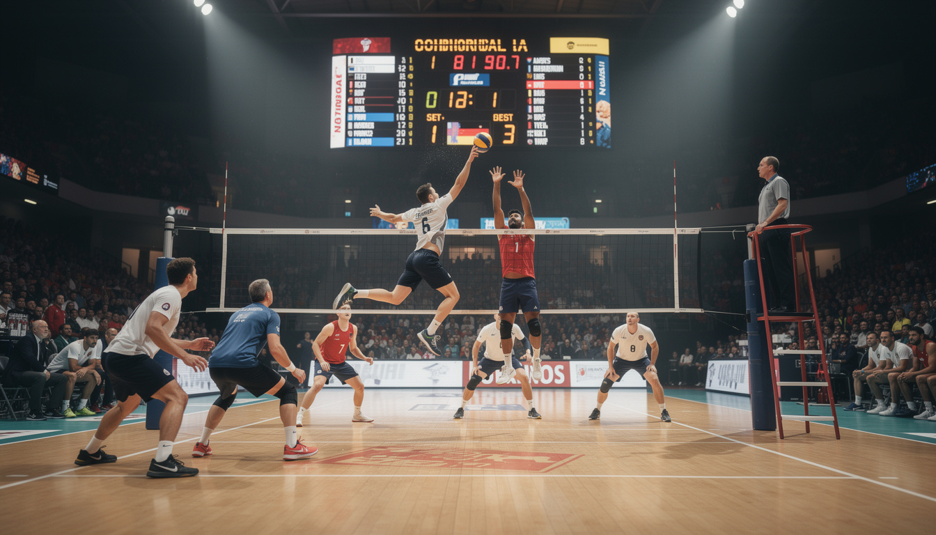 découvrez combien de manches se jouent au volley-ball, les règles officielles et comment le score est déterminé pour chaque match.