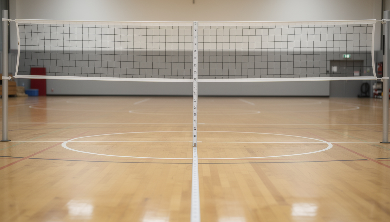 Quelle est la hauteur d'un filet de volley ? 3 découvrez la hauteur réglementaire d'un filet de volley pour optimiser votre jeu et respecter les normes officielles.