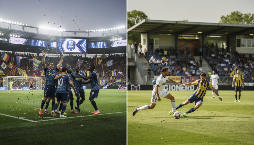 découvrez les principales différences entre la ligue 1 et la ligue 2, deux divisions majeures du football français, en termes de niveau de jeu, équipes, enjeux et promotion.