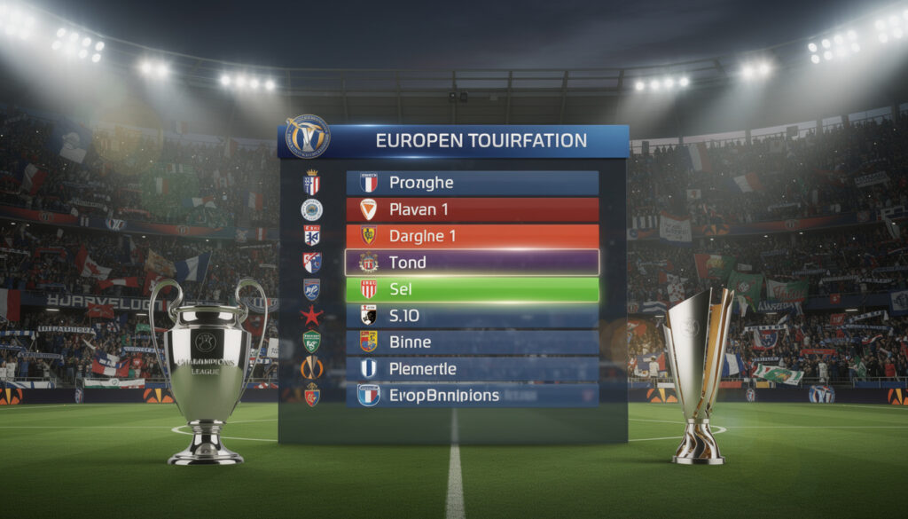 Quels sont les critères de qualification pour l’Europe via la Ligue 1 ? 1 découvrez les critères essentiels pour se qualifier en compétition européenne via la ligue 1, incluant les places attribuées et les règles de classement.