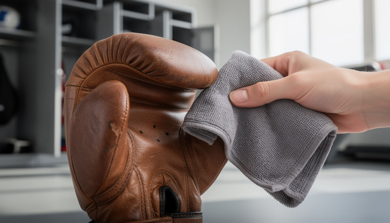 Découvrez des astuces efficaces pour nettoyer et désinfecter l'intérieur de vos gants de boxe, afin de garder vos équipements frais et prolonger leur durée de vie.