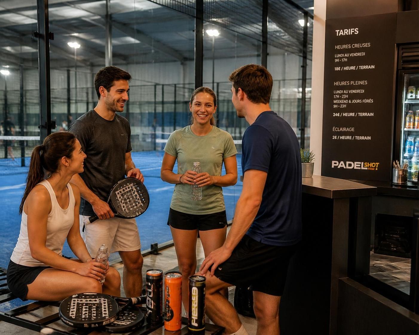 découvrez le prix d'une première séance de padel, les tarifs moyens et les conseils pour bien commencer ce sport dynamique et accessible à tous.