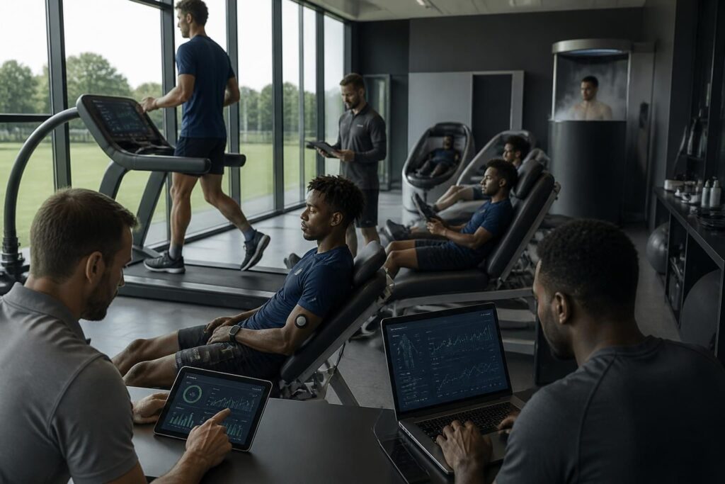 Comment les clubs de foot surveillent-ils la récupération des joueurs ? 2 découvrez comment les clubs de football suivent et optimisent la récupération de leurs joueurs grâce à des technologies avancées et des méthodes innovantes pour améliorer la performance et prévenir les blessures.