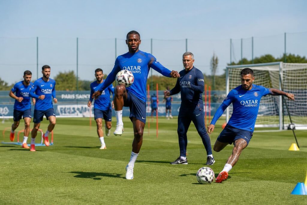 découvrez les méthodes et routines d'entraînement des joueurs professionnels de football pour améliorer leurs performances sur le terrain.